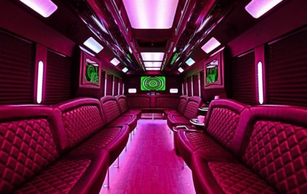 Limo Party Bus Black for 40