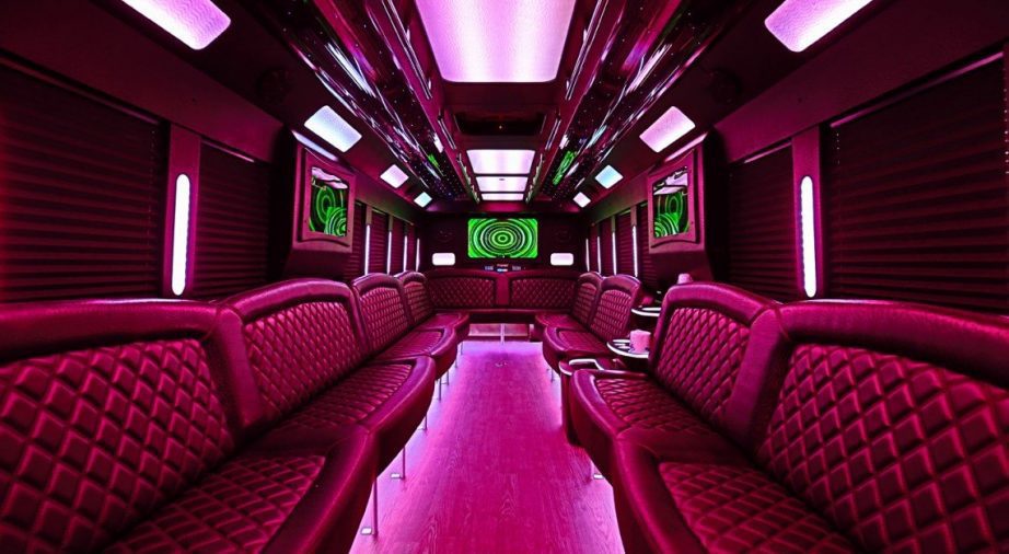 Limo Party Bus Black for 40