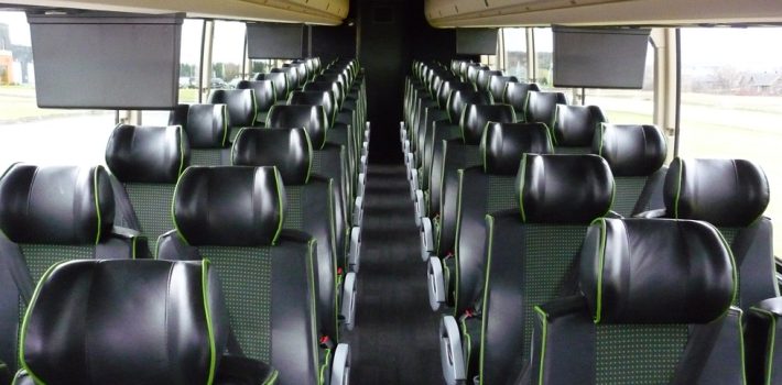 40 passenger Charter bus