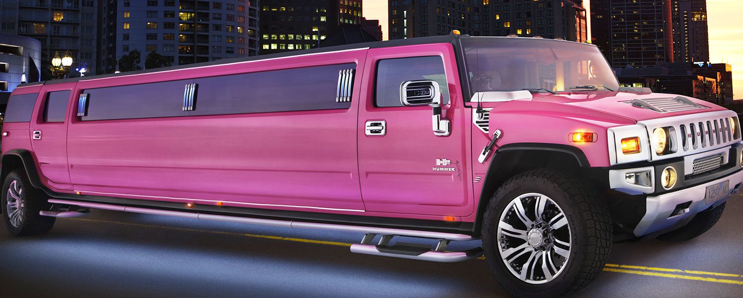 Pink Jeep Limo