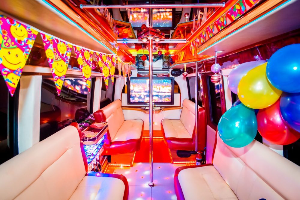 21st Birthday Party Bus