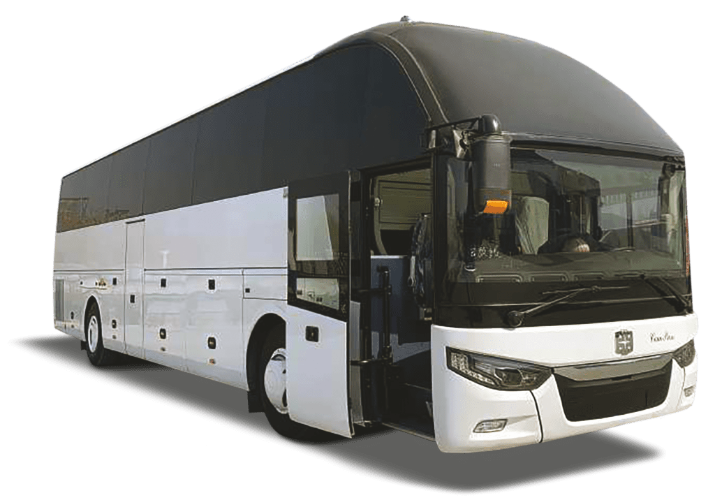 56 Passenger Charter Bus Rental