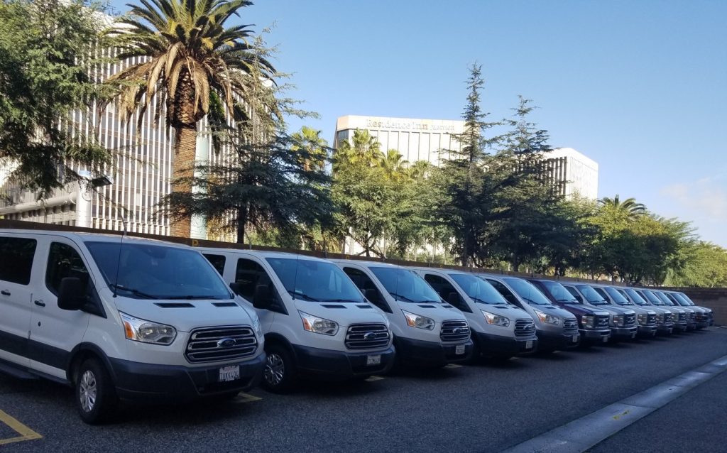 15 People Mini Bus Rental Los Angeles