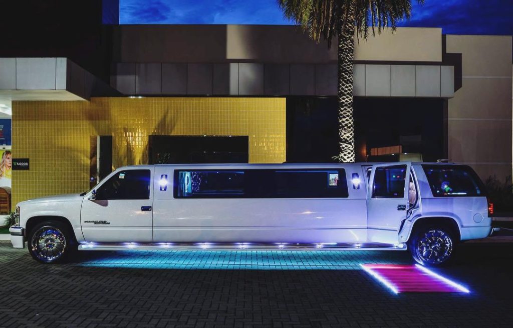 Green Hummer Limousine