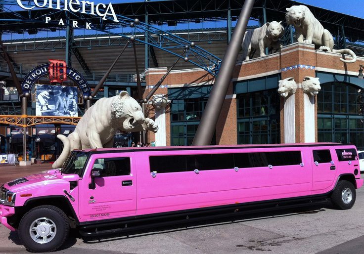 Pink Hummer Limo Rental