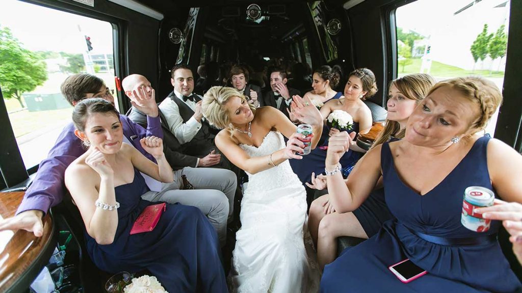 Limo Or Party Bus Wedding