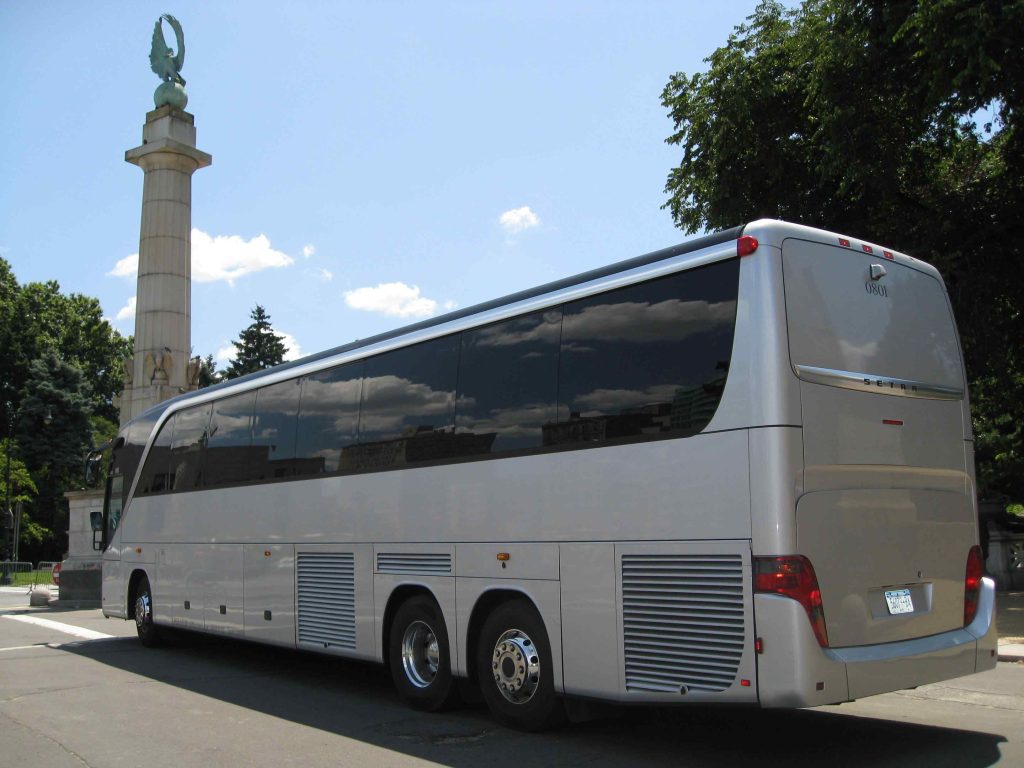 56-Passenger Charter Bus Rental