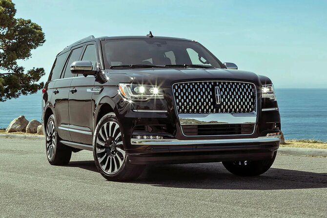 Pink Lincoln Navigator in Universal City