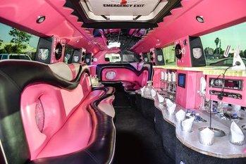 14 Passenger Pink Hummer Stretch Limo 2